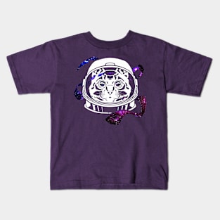 Cat Cosmonaut (Lighter Shirts Version) Kids T-Shirt